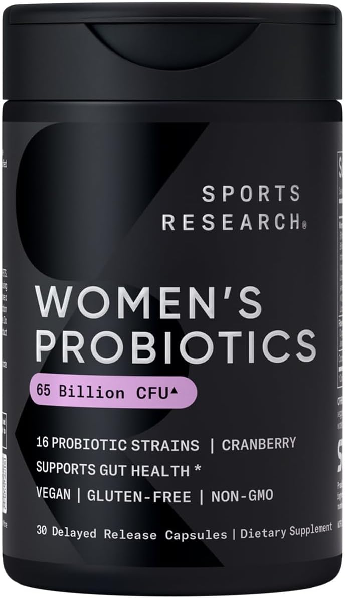 Sports Research Women's Probiotics 65 Billion